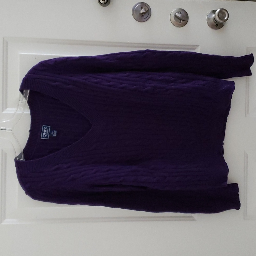 Chaps Large V-Neck Sweater